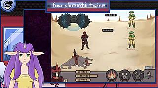 avatar the last airbender four elements trainer part 23 blowjob from a guard