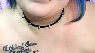 Kyra Hellfire shows off tattoos in Feb 2024 backstage tour