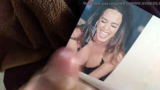 I made a good tribute to katy perry with big tits focus