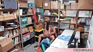 Extra Cute Petite Teen Gets Pussy Rough Fucked by Mall Cop!