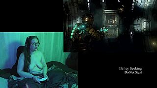 naked deadspace play through part 2, big tits bouncing?