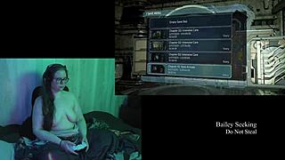 naked deadspace play through part 2, big tits bouncing?