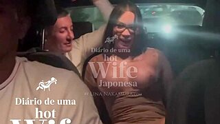 Hotwife Lina Gives Ass To Uber Driver