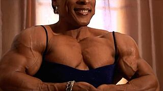 Muscular Women Biceps Bodybuilder Tall Femdom