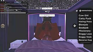 exploring roblox world with ebony character