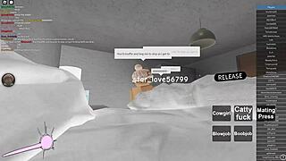 exploring roblox world with ebony character