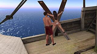 Jess Explores Surrender Cove In Cartoon Adventure