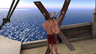 Jess Explores Surrender Cove In Cartoon Adventure