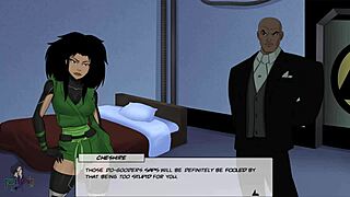 hey, in dc comics unlimited part 28, cheshire turns into our slave!