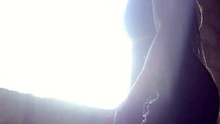 Crazybitch Strips Wild for Her Fans in a Live Tease with Ripped Clothes!