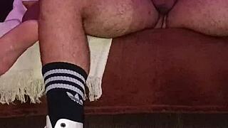 Hot brunette invites me for an anal session