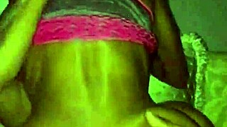 Slim black Joliet thot rides big black cock