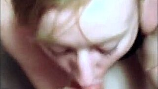 amateur ex-girlfriend takes cum shots on her face from monster cock