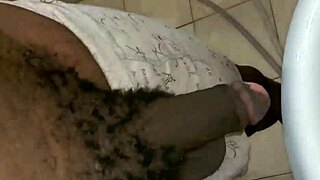 Arab man experiences emotional release through urination in porn