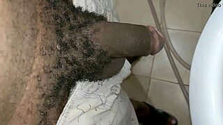 Arab man experiences emotional release through urination in porn