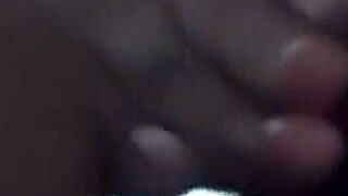 Black prostitute MellinaBelle pounded in the ass.