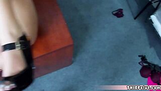 i caught cute alina belle shoplifting and fucked her rough