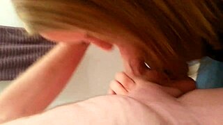 This couple recorded a wild homemade deepthroat session with a friend. It got intense fast.