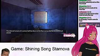 i play shining song starnova aki route as vtuber