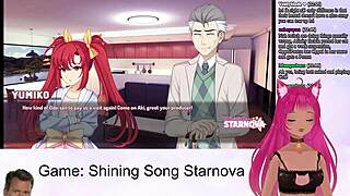 i play shining song starnova aki route as vtuber