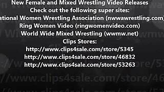 Gotta check out these wild female wrestling face-sitting clips!