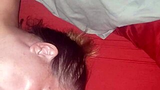 Riding my cock passionately for a creampie