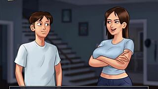 What’s Behind Summertime Saga 191 Homemade Big Tits Action?