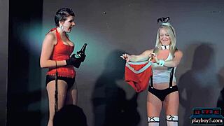 Watch this femdom fetish comedy show with 50 shades of improvising