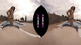 Young Latina Neighbor Wants Outdoor Fuck!