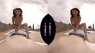 Young Latina Neighbor Wants Outdoor Fuck!