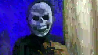 Skull man fucking deliciously contrasts with gentle touches