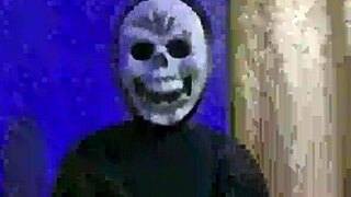 Skull man fucking deliciously contrasts with gentle touches