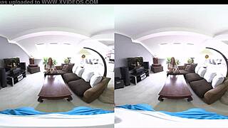 isabella lui enjoys anal masturbation in vr sex