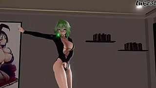 gumi vocaloid mmd r18 shows off big anime boobs, wanna see more?