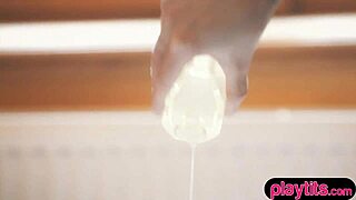 petite 18+ wife gets rough blowjob in snow hideout