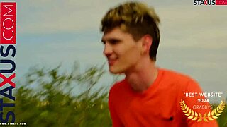 Two beautiful cyclists ride hard after a good time