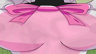 Mangle amassa tetas enormes em intriga hentai anime.