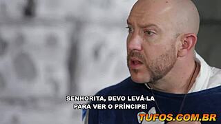 Two European Maidens Perform Blowjob On Servant In Cinderella Parody Porn Part 4