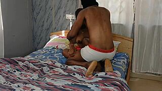 the hotel receptionist had a round ass, so i fucked her hard in missionary and riding positions