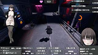 Seleka-san hides her naked body under a coat while masturbating outdoors