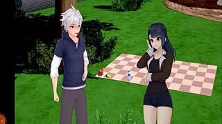 A highschool girl enters an isekai fantasy world.