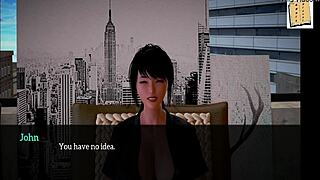 I explore my new family in this hentai series