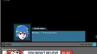 exploring planet earth in anime style