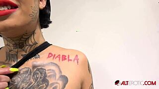 yo, check this backstage interview with busty genevieve sinn now