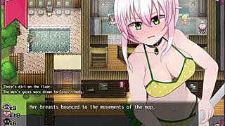 Confused witch strips in the men's bathroom part 3