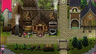 Confused witch strips in the men's bathroom part 3