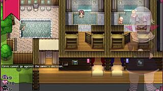 Confused witch strips in the men's bathroom part 3