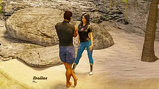 eve gets pounded in missionary with monster cock