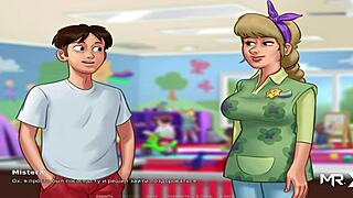 Summertimesaga E2 36 - Barn Shaking? Better Stay Out of This Anime Mess!