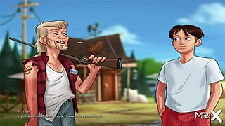 Summertimesaga E2 36 - Barn Shaking? Better Stay Out of This Anime Mess!